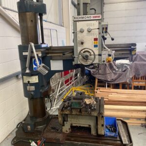 RICHMOND ENVOY RADIAL ARM DRILL with instabrake. Ex-Aerospace.Now Sold.
